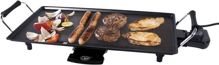 Quest Teppanyaki   X 48 Multifunction Griller 2000 Watts BNR 35490 Euro Prices I!c Vat Temperature Control New Stock Boxed Fully Guaranteed With No Need For Oil
