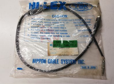 Suzuki RG125 Throttle Cable