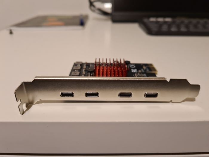 USB Type C PCIE extension card
