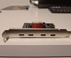 USB Type C PCIE extension card