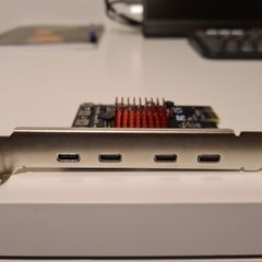 USB Type C PCIE extension card