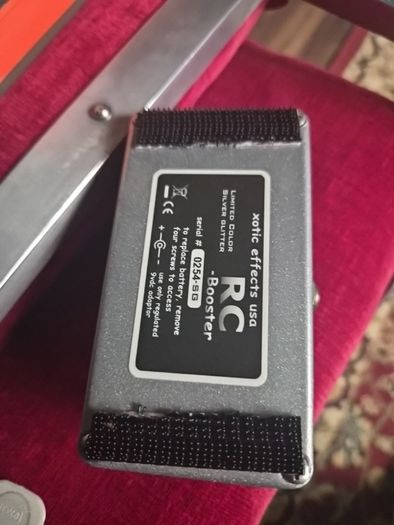 Xotic RC Booster limited silver edition