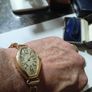 Vintage 15ct solid gold mens wrist watch 1920s art deco price 1400.00 Image 6