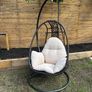 hanging egg chair with stand Image 4