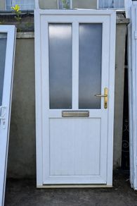 Great Solid UPVC Single Door