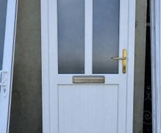 Great Solid UPVC Single Door