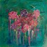 Original Abstract Painting Dublin Floral Painting Framed Image 2