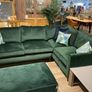 2/3 Seater Sofa - Velvet Teal Green Image 3
