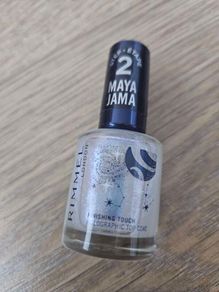 Rimmel Maya Jama Holographic Top Coat Nail Polish
