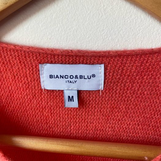 Bianco & Blu Wool Cashmere Sweater