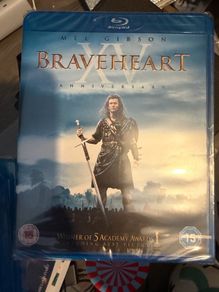 Braveheart Blu-ray. Shrink wrapped and never opened