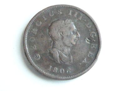 1806 halfpenny