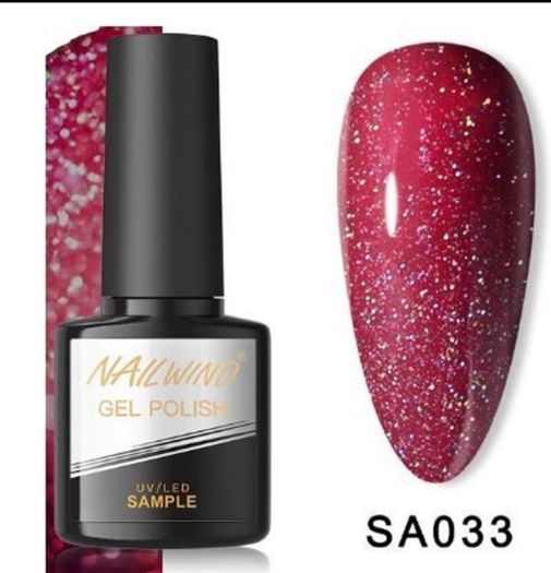 6 Colour Set Nail Semi Permanent Polish Gel 6 ml