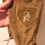 Halloween Oktoberfest Premium Genuine Leather Lederhosen EU 48 RRP210 FAST post Image 6