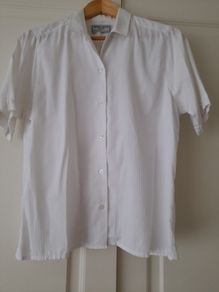 Vintage White Blouses