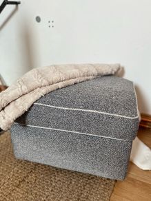 large footstool