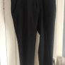 Mens black trousers W38" x L 29" Image 8