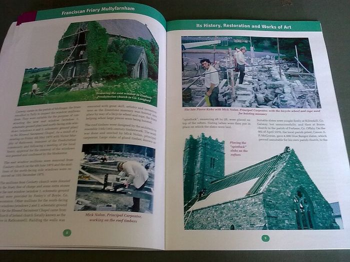 Franciscan Church Multyfarnham History Restoration Artwork Ireland Westmeath