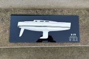 Vintage X-34 Yachts half model wall display c1980