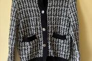 Primark Black and White Cardigan