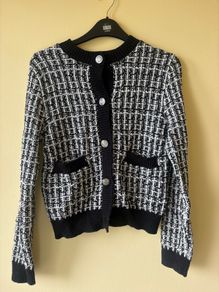 Primark Black and White Cardigan
