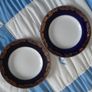 PLATES - Two -  Russian - 22k Image 2