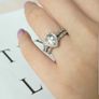 Sterling Silver 2 Ring Set Image 3