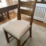 Willis and Gambier Solid Oak Dining Table and Chairs Image 5