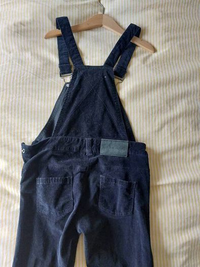 Molo black pincord dungarees