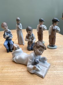 Selection Of NAO By Lladro Figurines