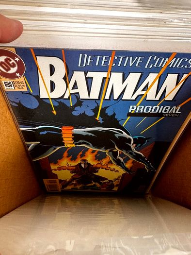 Detective Comics Batman Long Comic Box w 215 comics for Sale