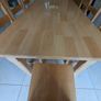 8 seater wooden dining table and chairs Image 2