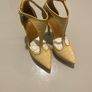 Brog T-Strap Crocco High Heels Image 2
