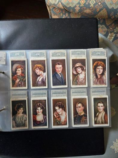 Wills Cigarette cards complete Cinema Stars  series