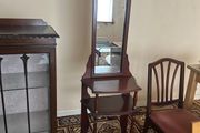Mahogany mirror hall table