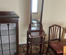 Mahogany mirror hall table