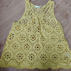 Yellow Beachwear Top  Size 12-14