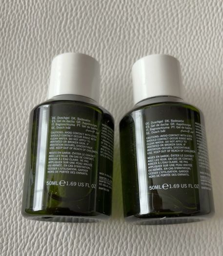 Bamford hand and body wash Jasmine 50ml & Rose 50ml