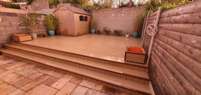 Composite decking supplied and fitted