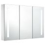LED Bathroom Mirror Cabinet 89x14x62 cm Image 2