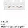 Obaby Stamford Classic Sleigh Cot Bed Image 5
