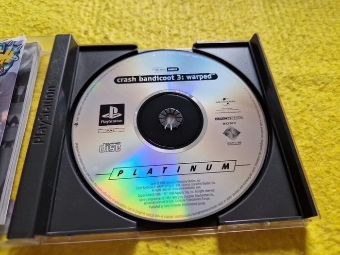 Crash Bandicoot 3 Warped PlayStation1 ps1 PlayStation2 ps2 games Original
