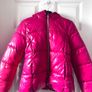 coat for girls . Pink Benneton coat Image 2