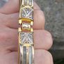 Vintage Spanish bracelet in Damascus technique. Image 5