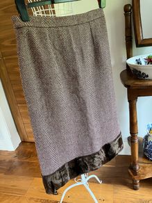 Brown skirt