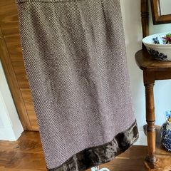 Brown skirt