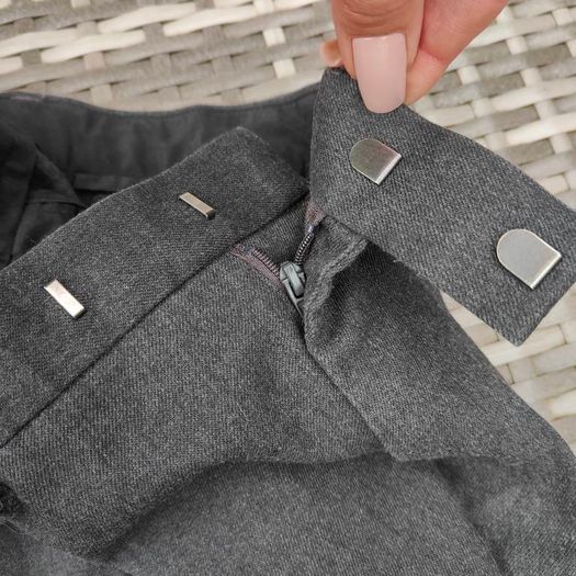 Grey School Trousers with stretch