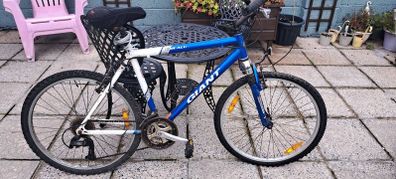 Giant mountain bike.