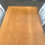 Solid Oak Table + 4 Chairs Image 4