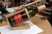 Tantalus  wooden combination lock